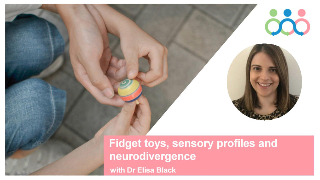Teacher Seminar - Fidget toys, sensory profiles and neurodivergence with Dr Elisa Back July 2025